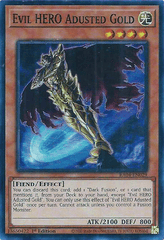 Evil HERO Adusted Gold - RA04-EN029 -  (Super Rare) - 1st Edition